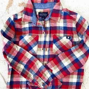 Lucky Brand Classic Plaid Flannel Shirt